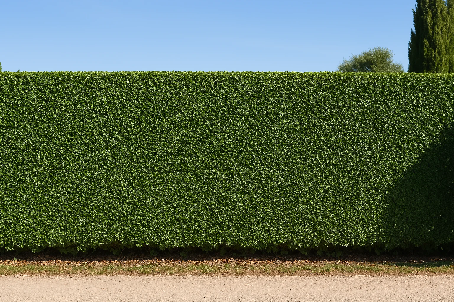 Taille de haie et débroussaillage professionnel à Céret, dans les Pyrénées-Orientales, réalisé par un jardinier paysagiste expert en entretien de jardin, coupe de haies, nettoyage de massifs, élagage léger, évacuation des déchets verts et préparation de terrain, pour particuliers et résidences secondaires autour de Céret, Amélie-les-Bains, Le Boulou et les Albères
